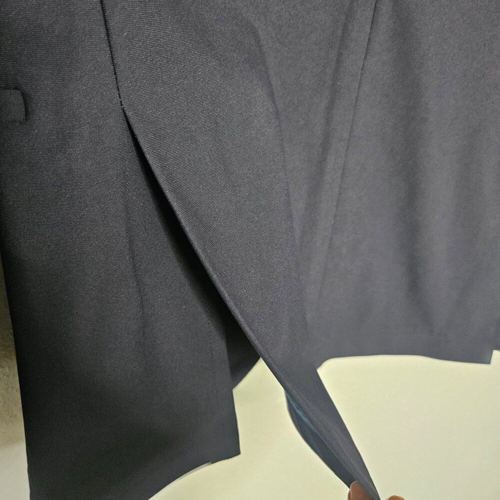 Twillory Blazer Men's 38R Navy Blue Sport Coat Jacket Performance Stretch Preppy - Picture 9 of 15